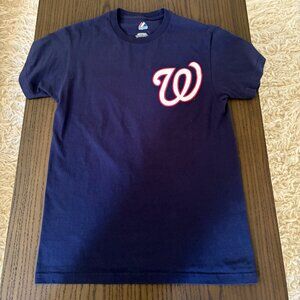 Majestic Washington Nationals Stephen Strasburg 37 T-Shirt Men's Size: Small